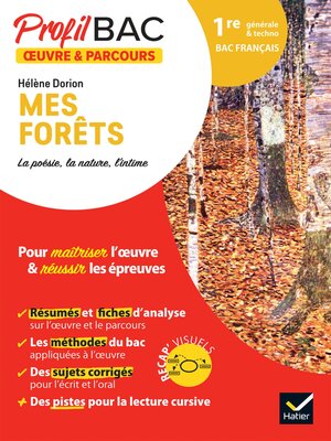 cover image of Profil--Hélène Dorion, Mes forêts (Bac de français 2024)